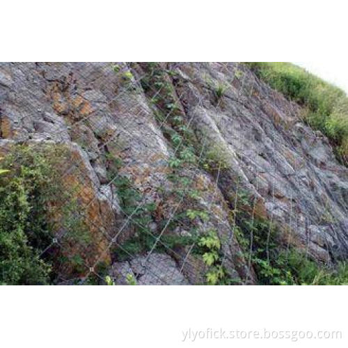 Safety WICCO System spider wire mesh / rock reinforcement m